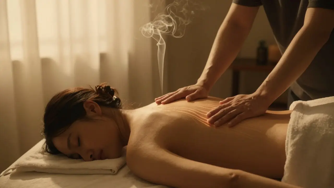 Benefity tantrické masáže: Emoční, fyzické a vztahové přínosy pro klienty