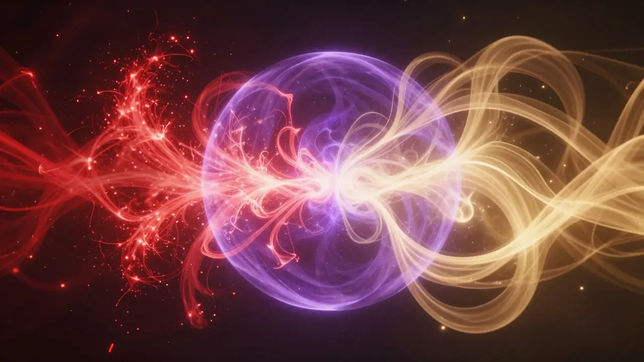 Abstraktní spojení pudové a duchovní energie